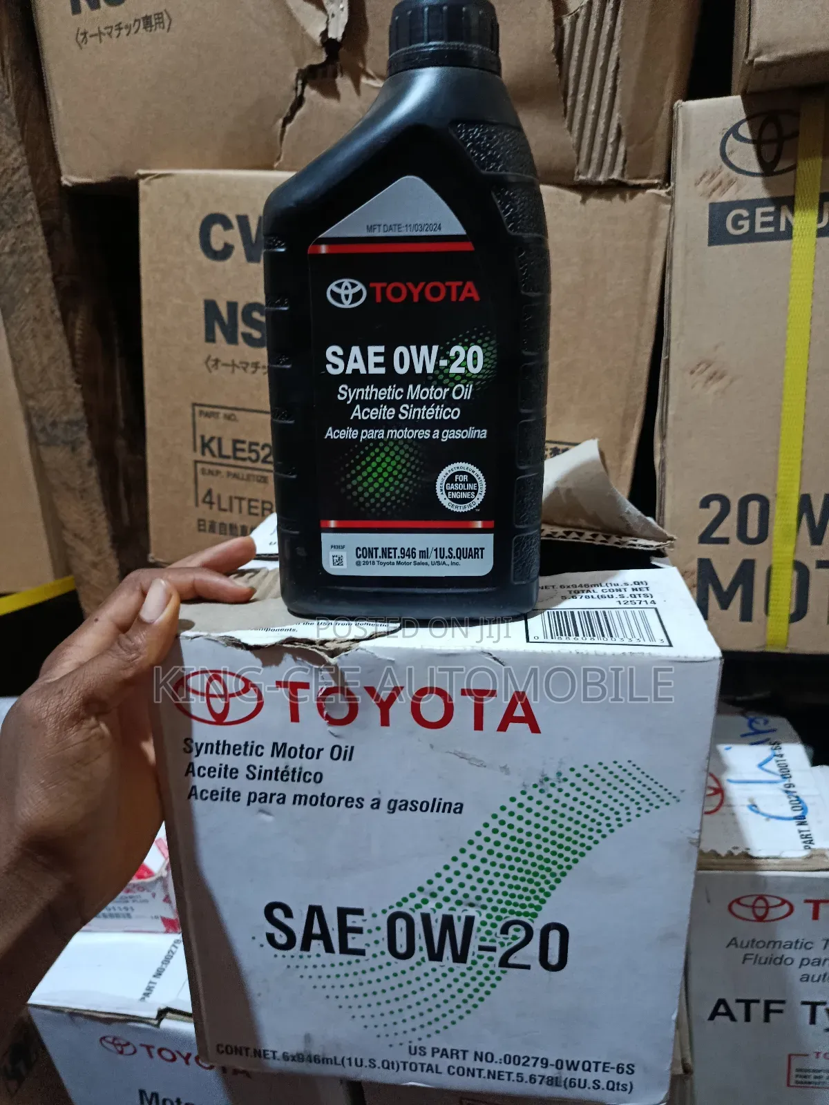 Toyota Engine Oil Ow20