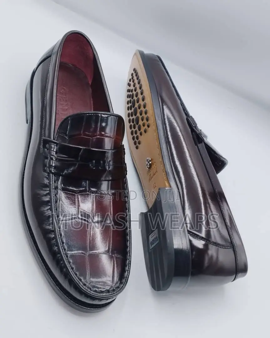 Original Italian Skin Leather Sole Shoes for Men