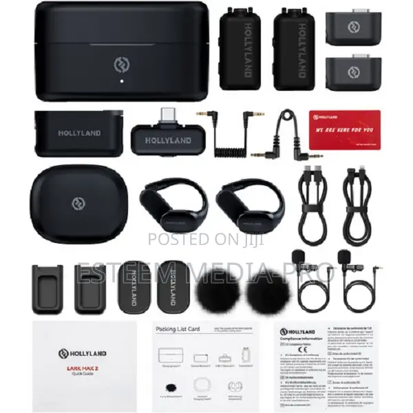 Hollyland Lark Max 2 Ultimate Combo 2-Person Wireless Mic
