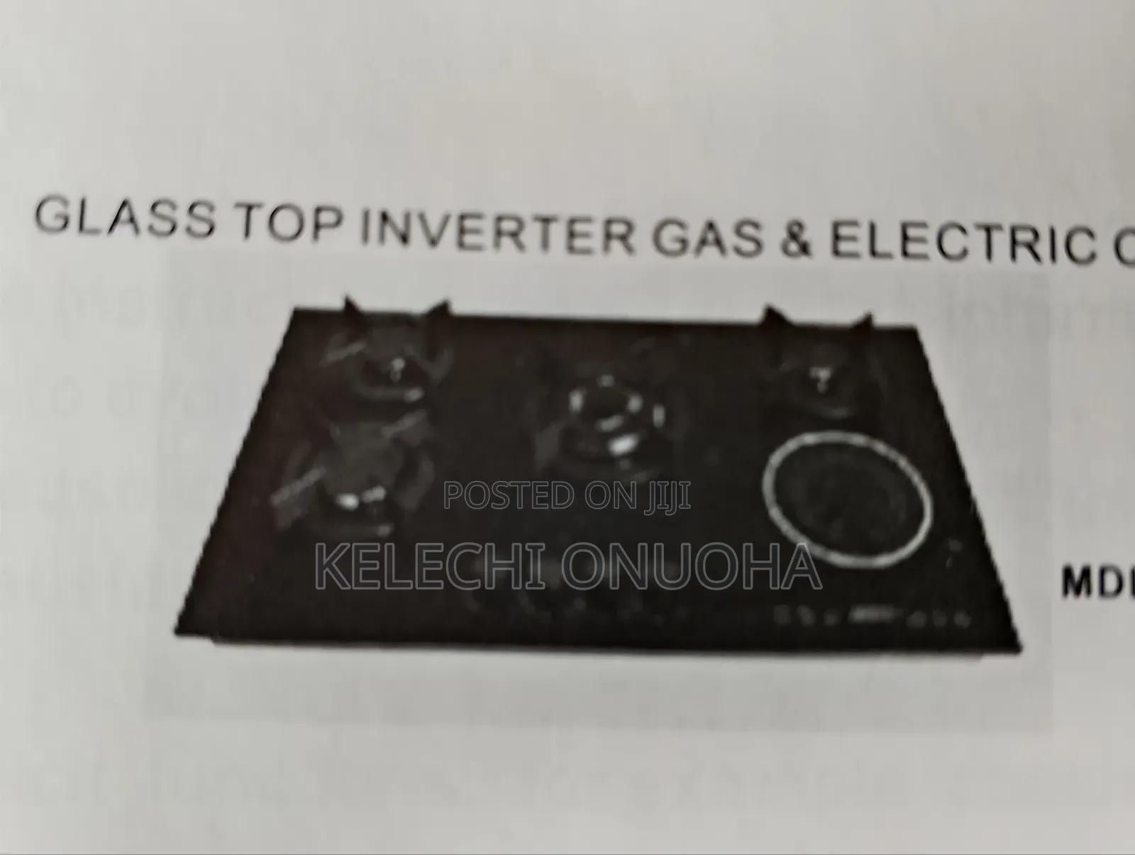Polyster 5 Burner Build in With Inverter Electric Burner