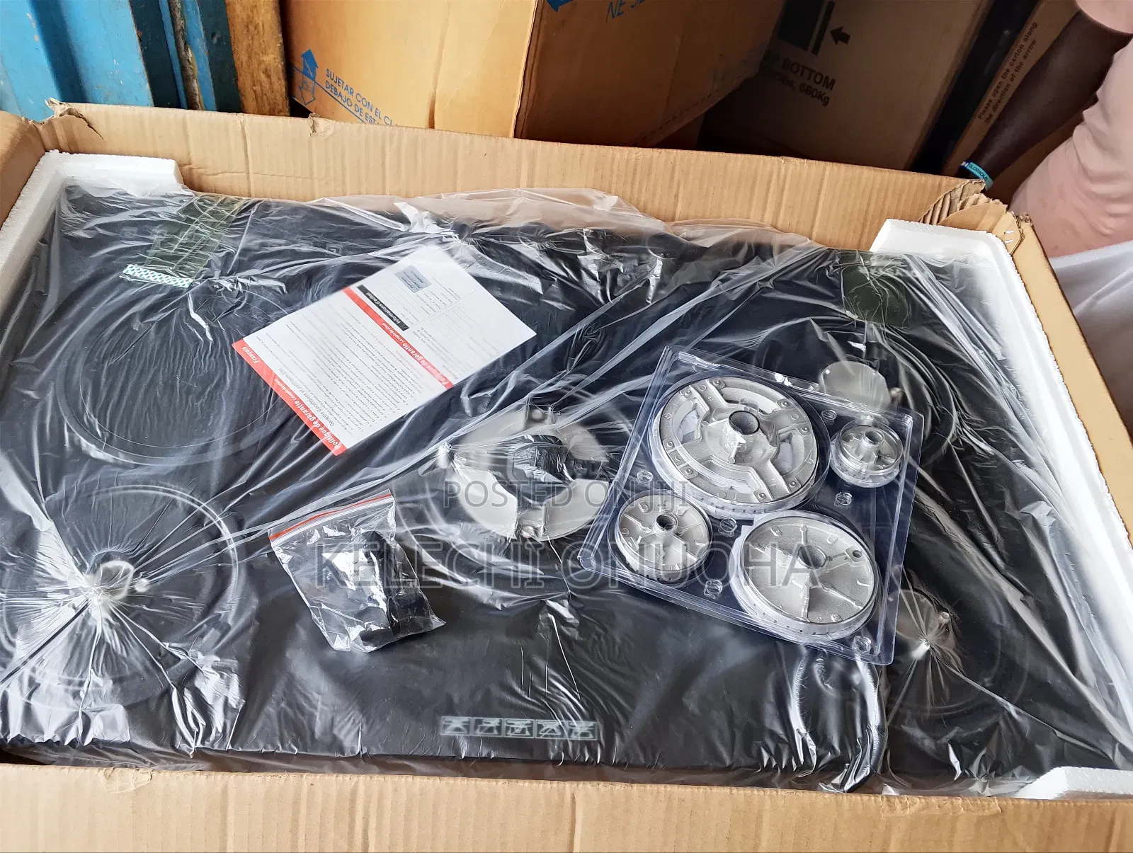 Polyster 5 Burner Build in With Inverter Electric Burner