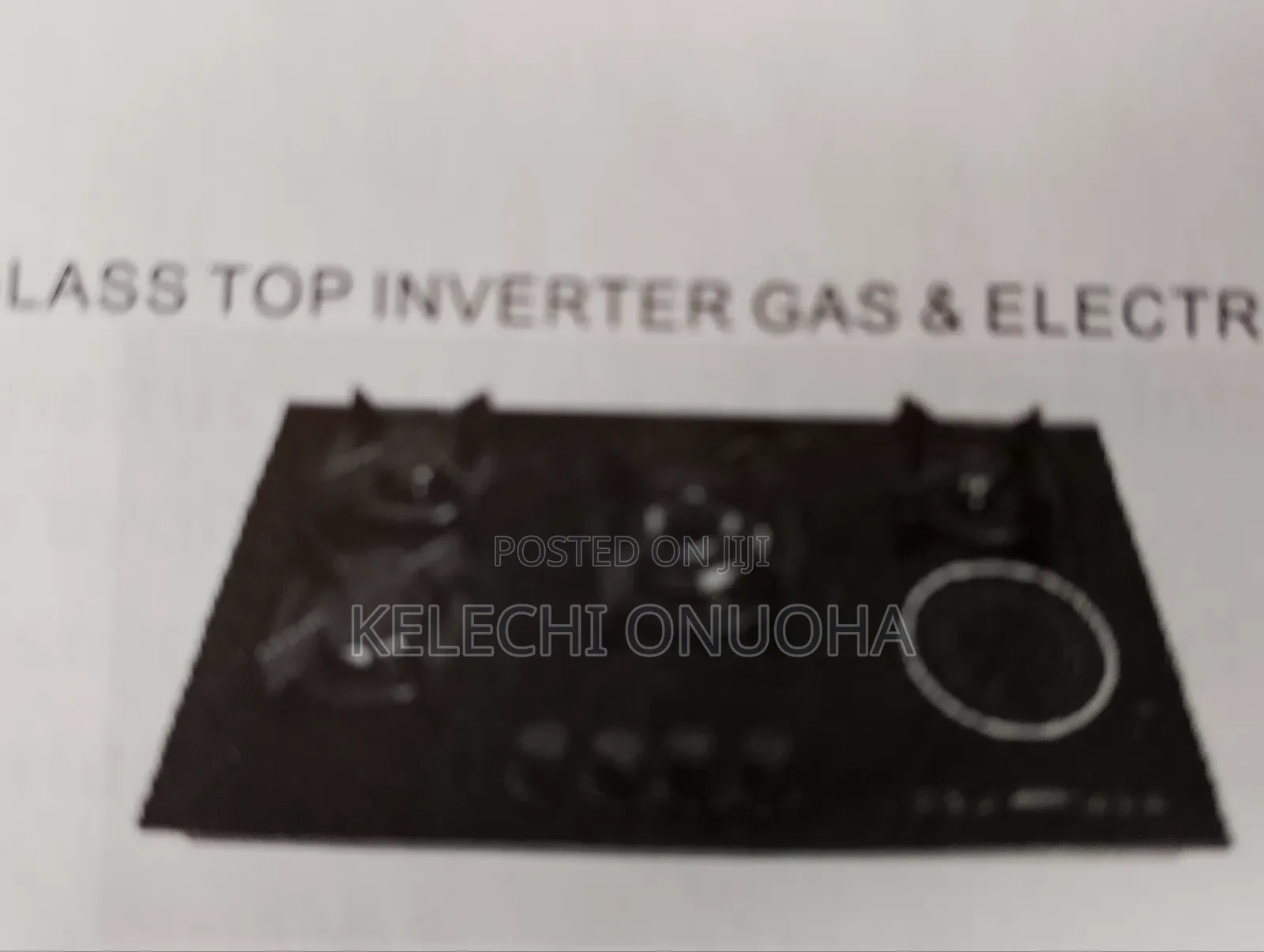 Polyster 5 Burner Build in With Inverter Electric Burner