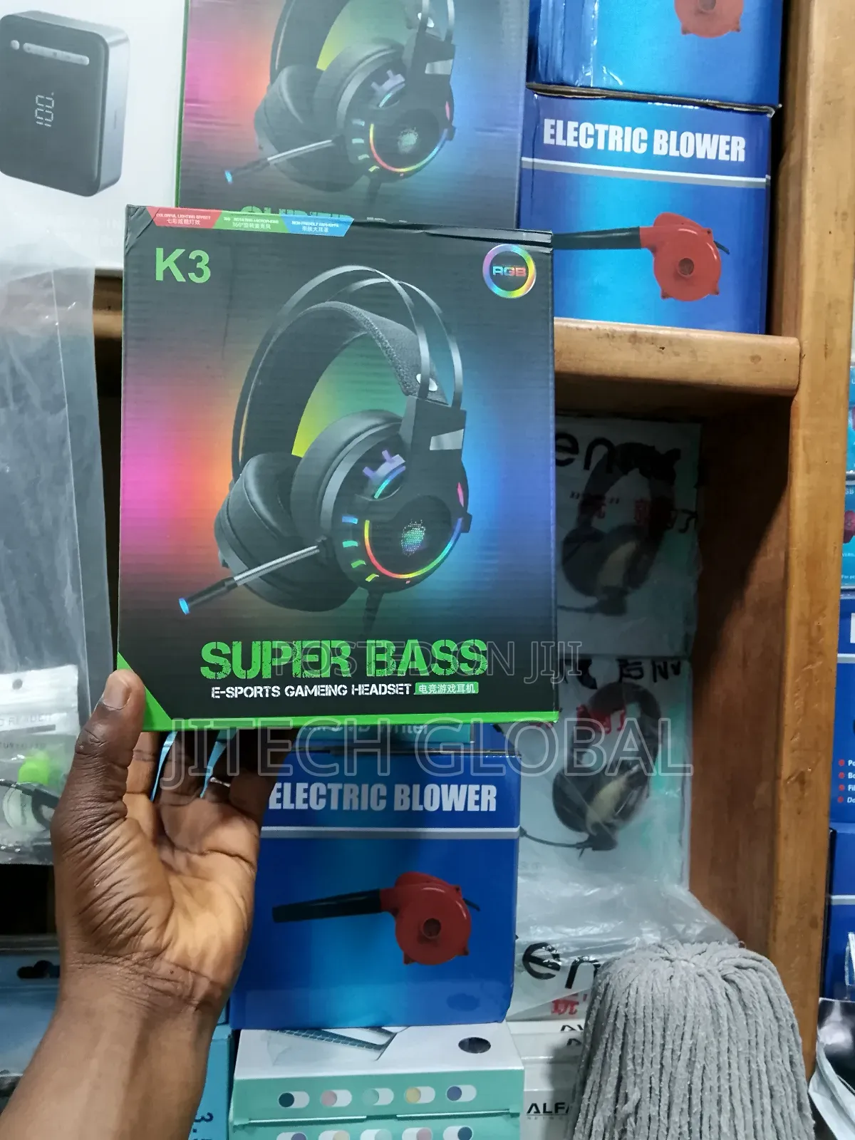 Super Bass Gaming Headphone With RGB Light