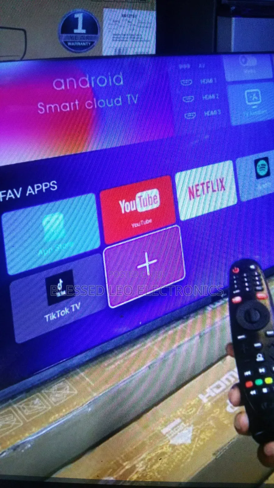 50 Inches With Full Screen Brightening Transition