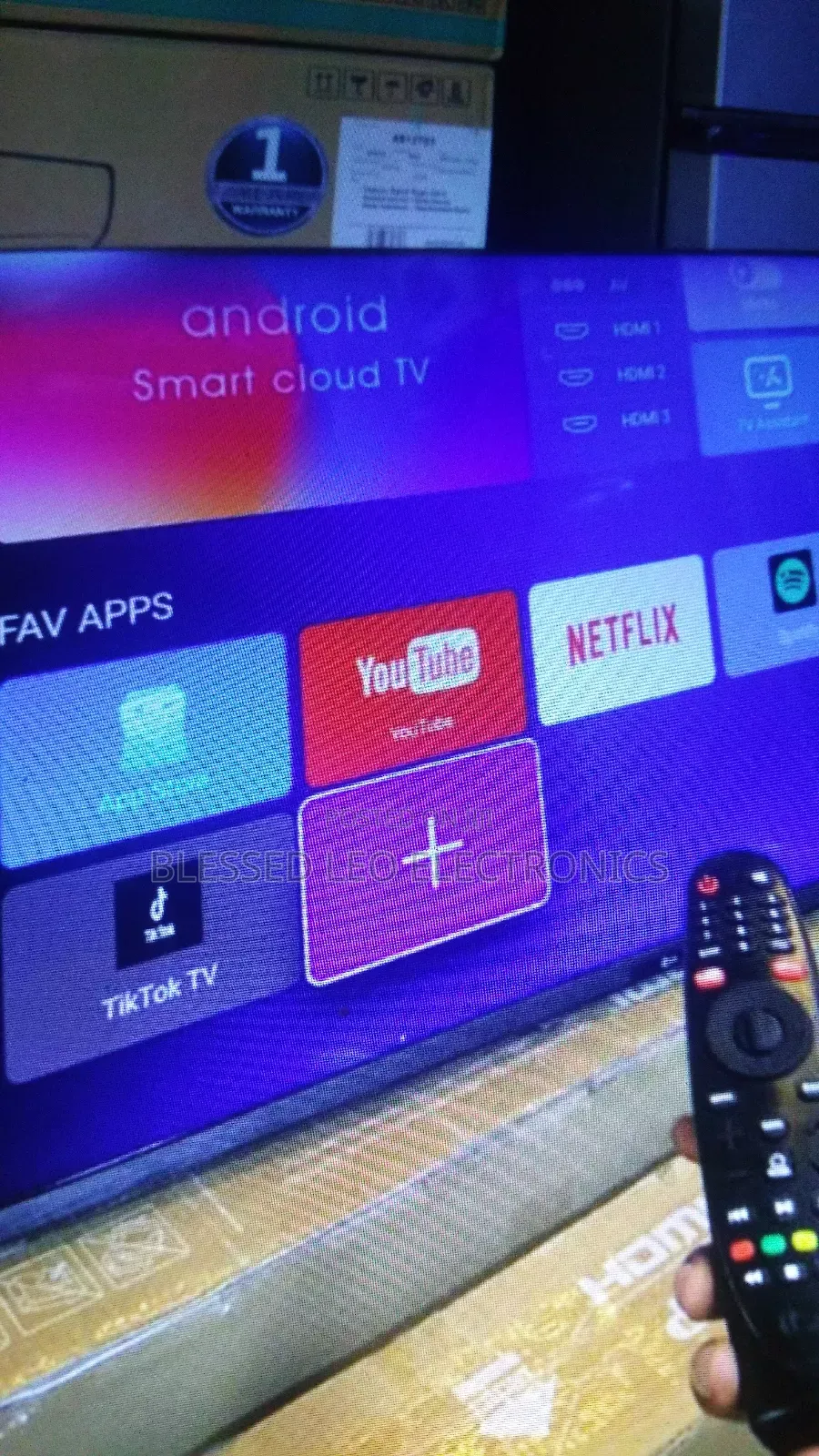 50 Inches With Inbuild Bluetooth Netflix Wifi Facebook