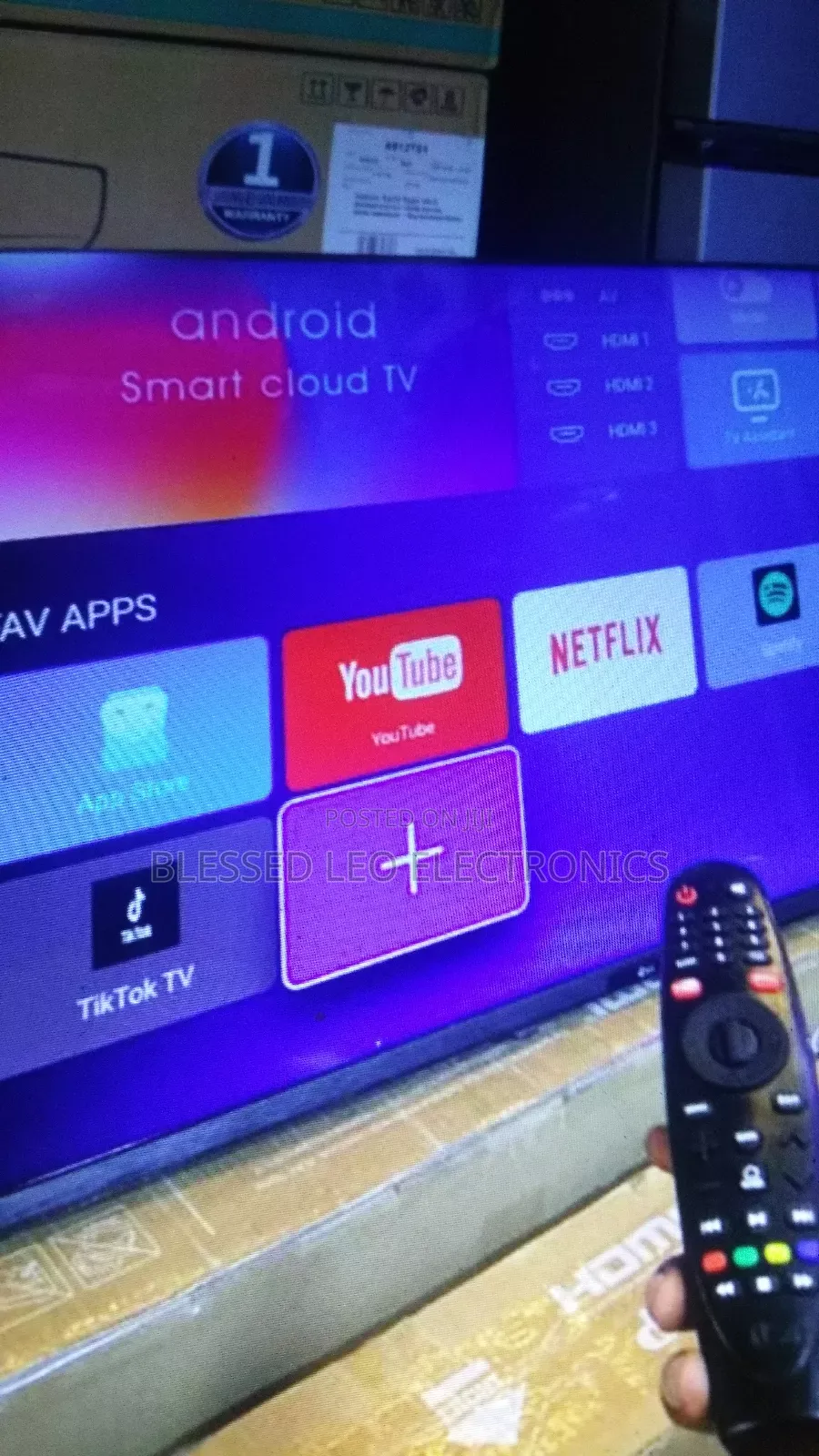 50 Inches With Inbuild Bluetooth Netflix Wifi Facebook
