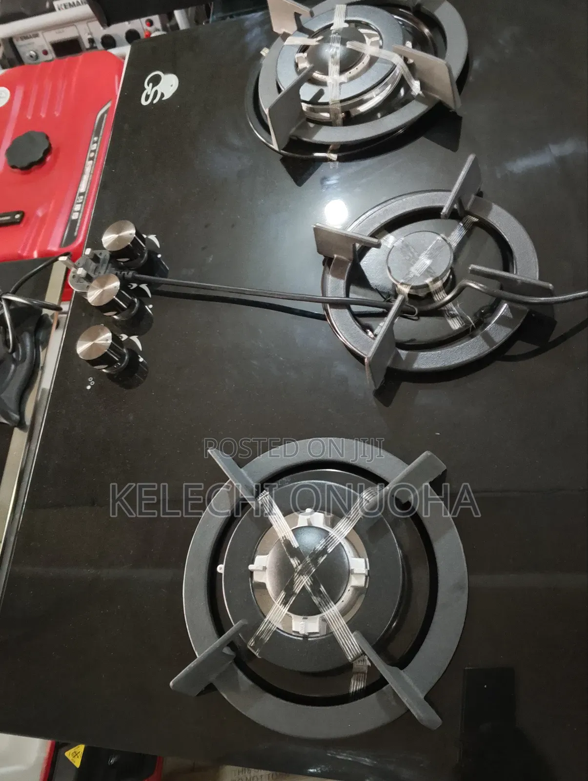 Polyster 3 Burner Gas Cooker Build In