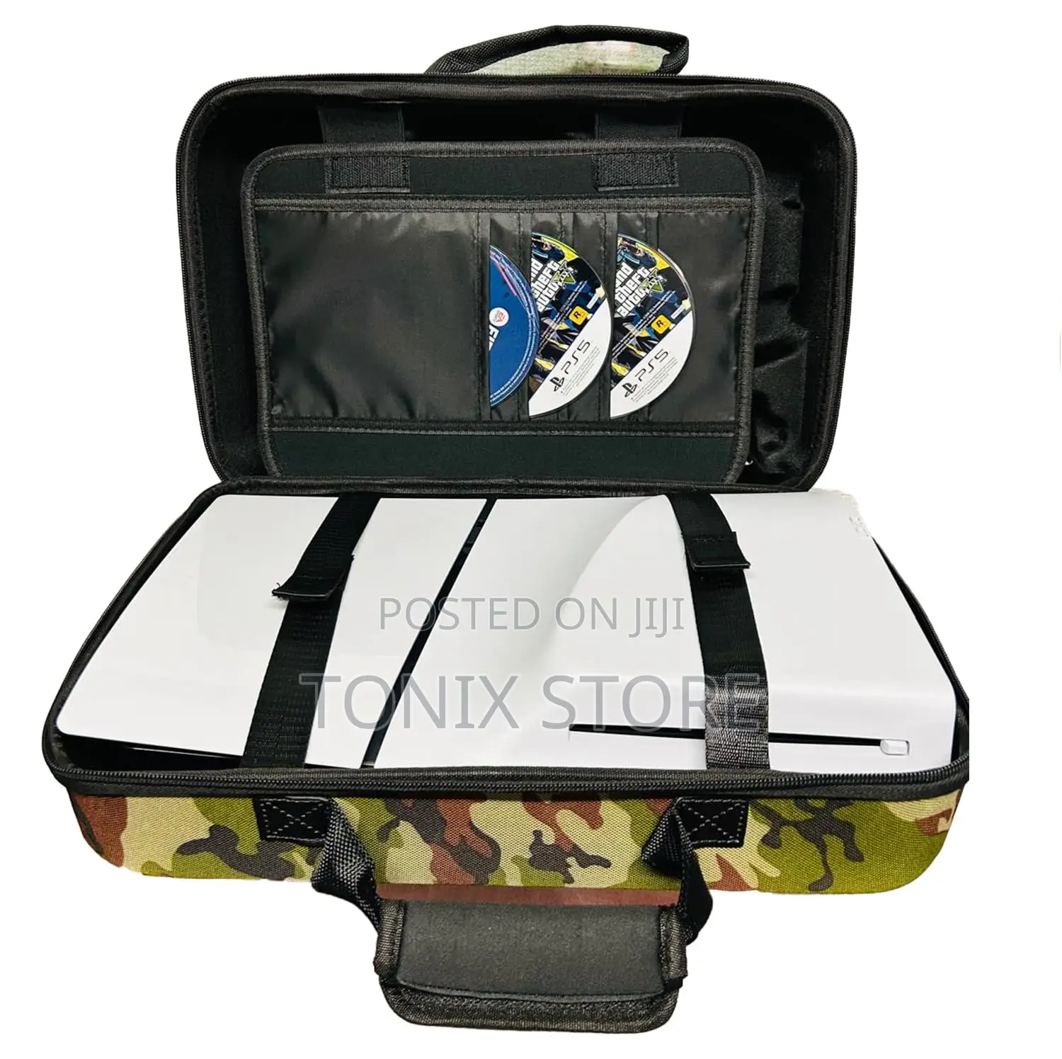 Ps5 Slim Travel Bag Camo