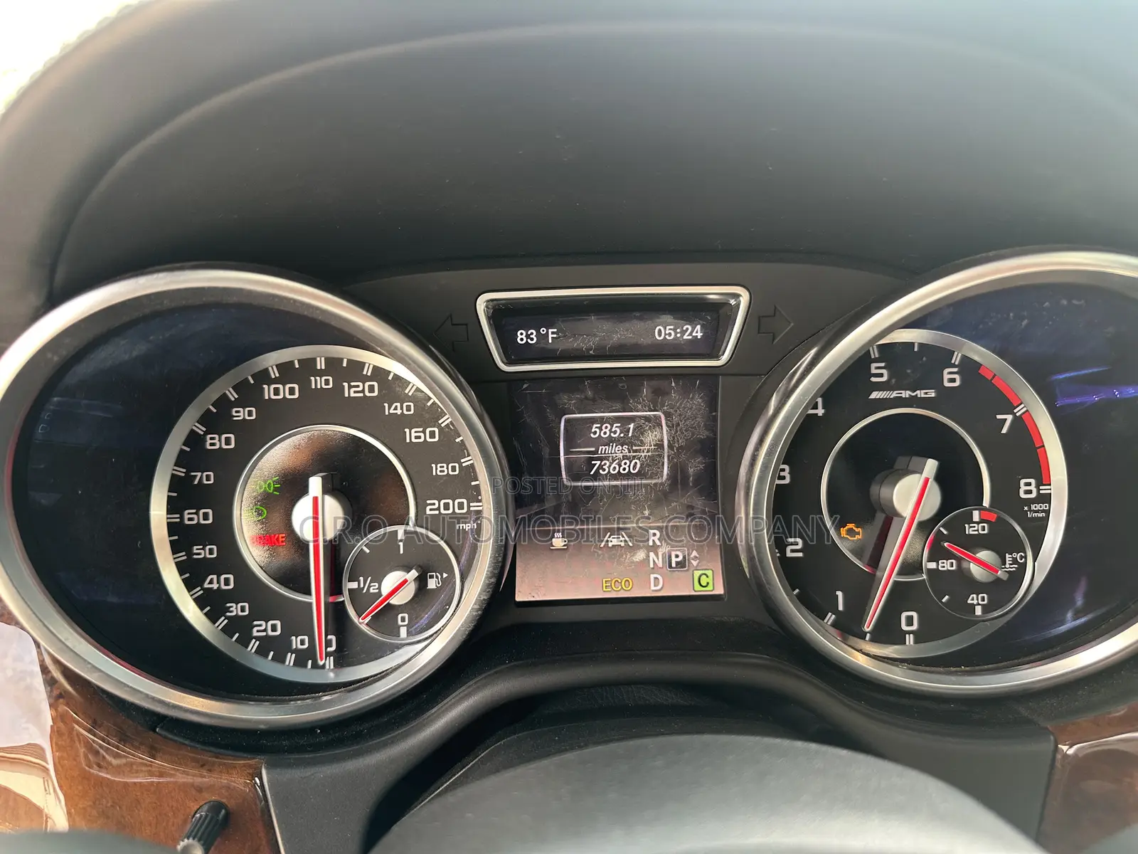 Mercedes-Benz M Class ML 63 AMG 2012 Silver
