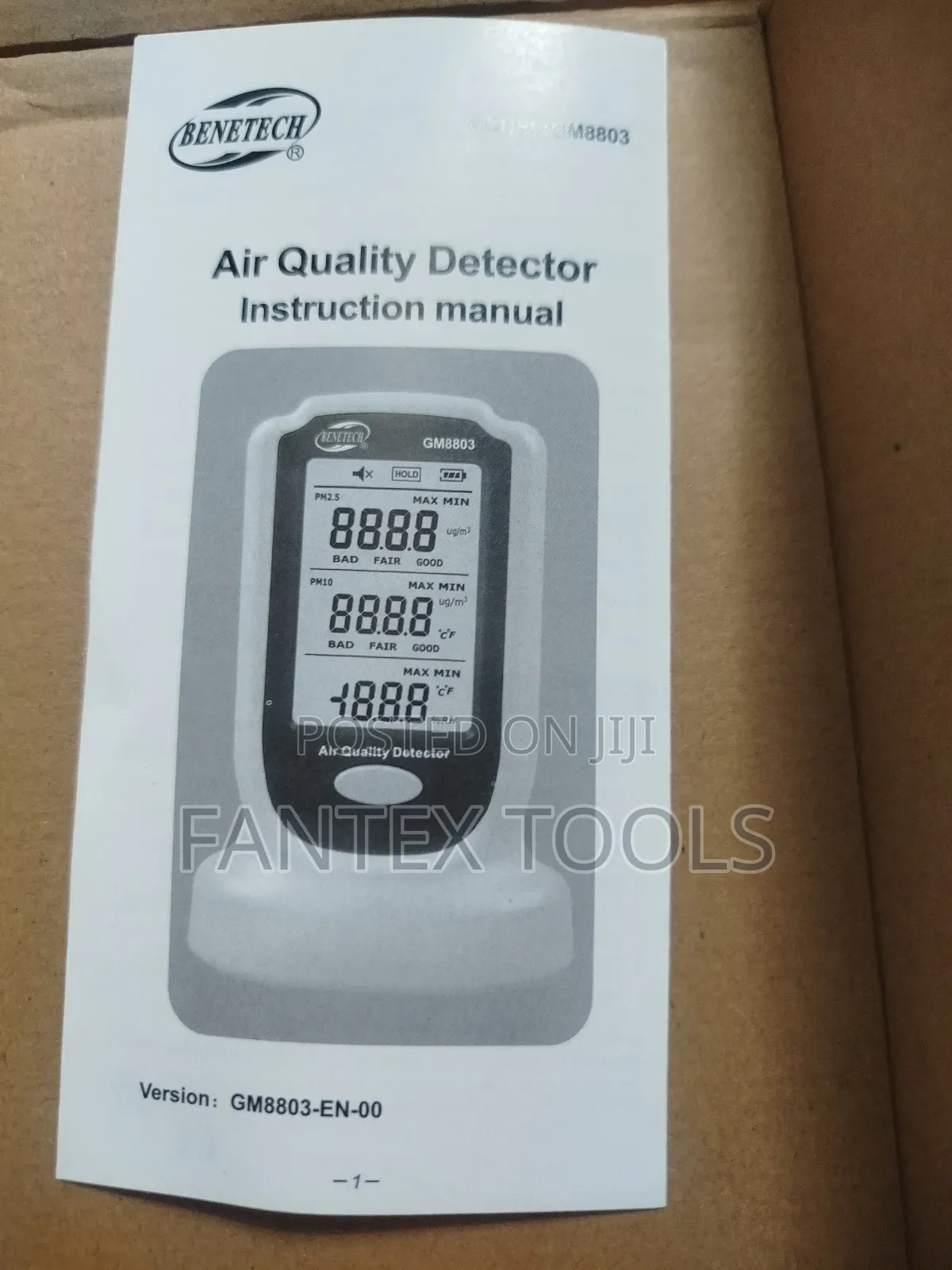 Air Quality Meter.
