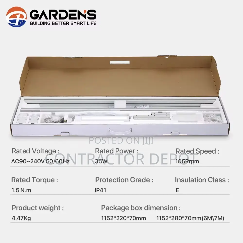 Smart Curtains System Track Motor Wifi Tuya 2.2meters
