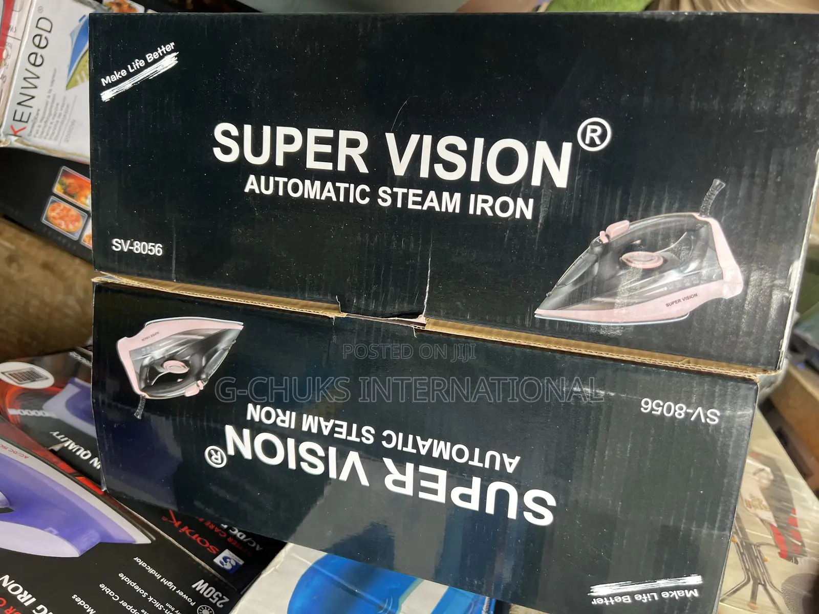 Super Vision Make Life Better Automatic Steam Iron