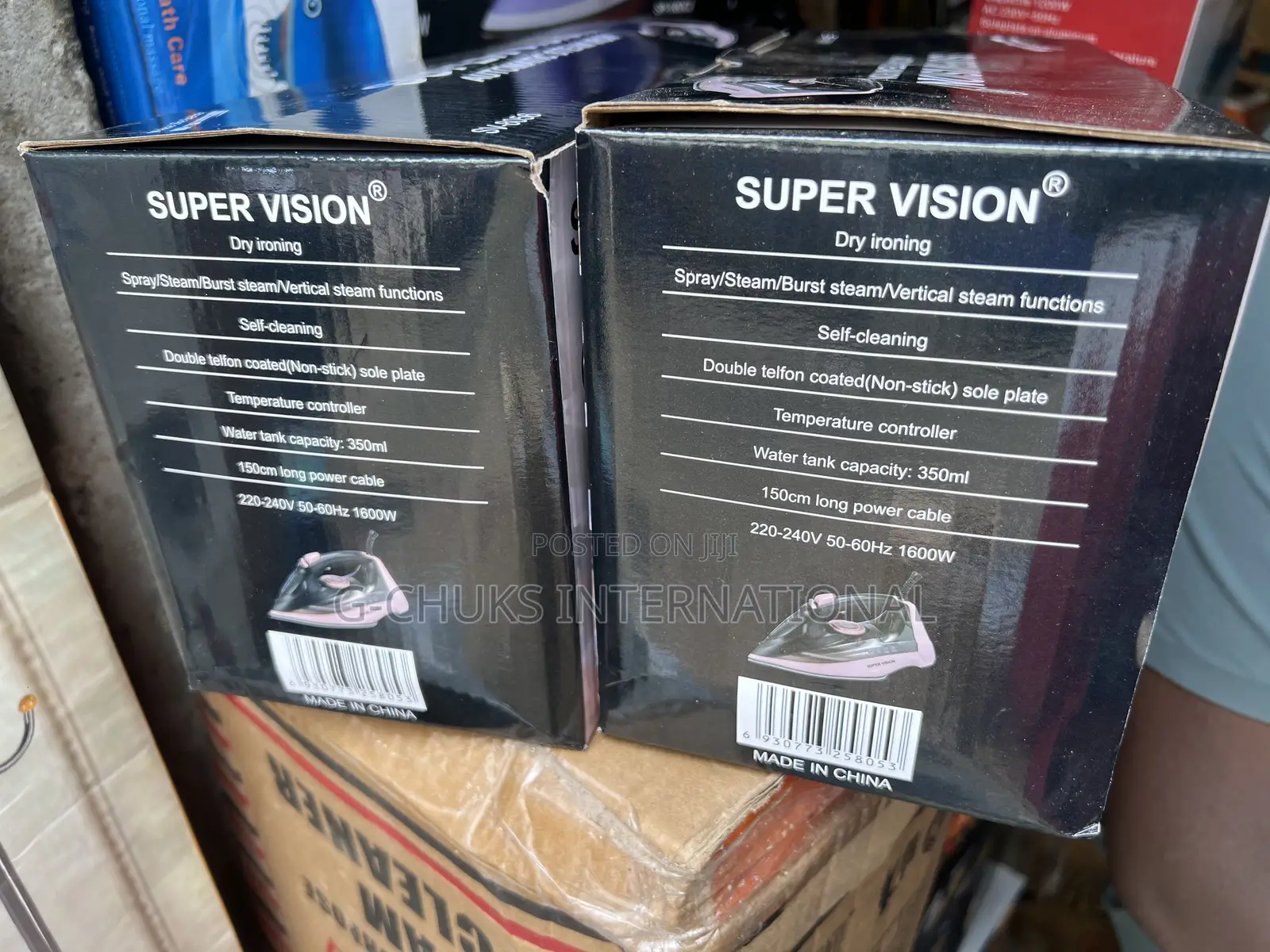 Super Vision Make Life Better Automatic Steam Iron
