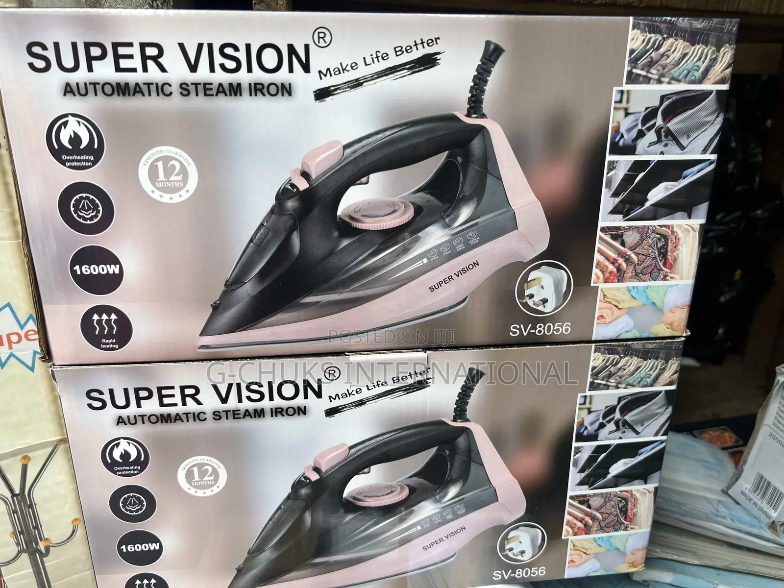 Super Vision Make Life Better Automatic Steam Iron