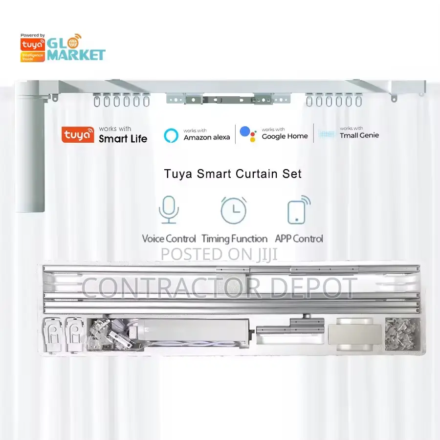 Smart Curtain Track Complete Set With Remote Control 3.2m