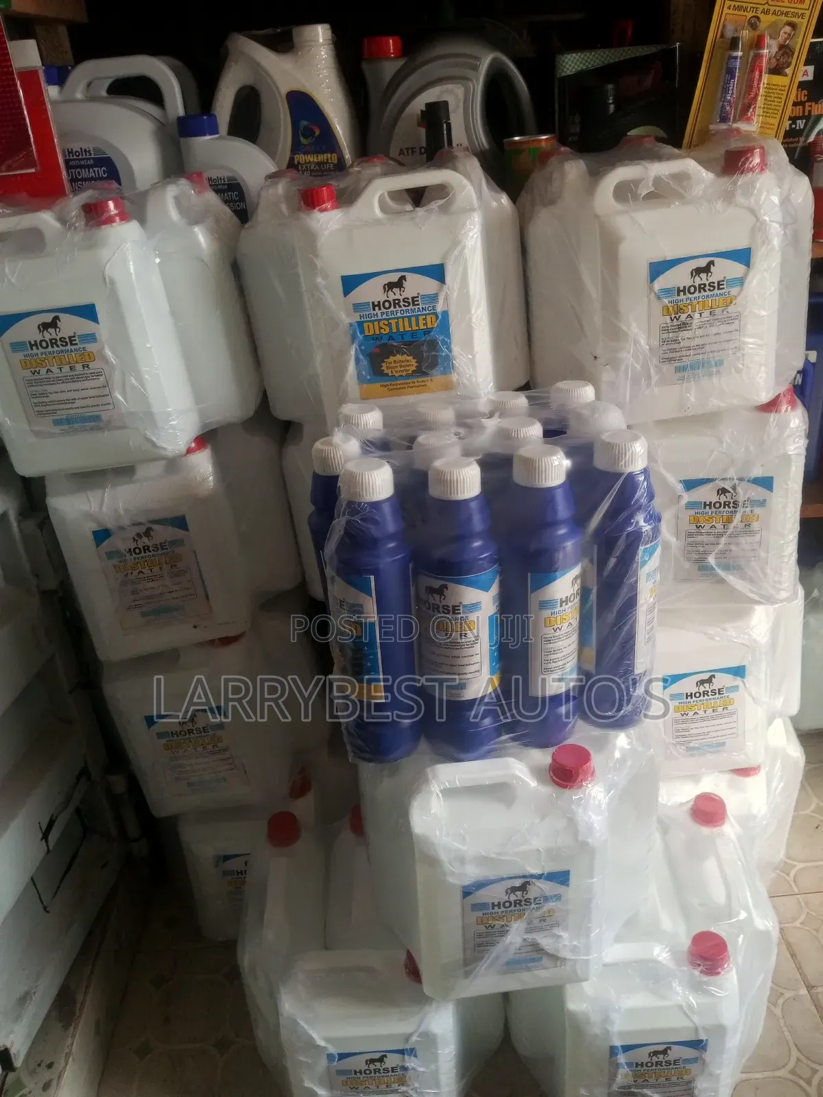 Horse Distilled Water High Performance