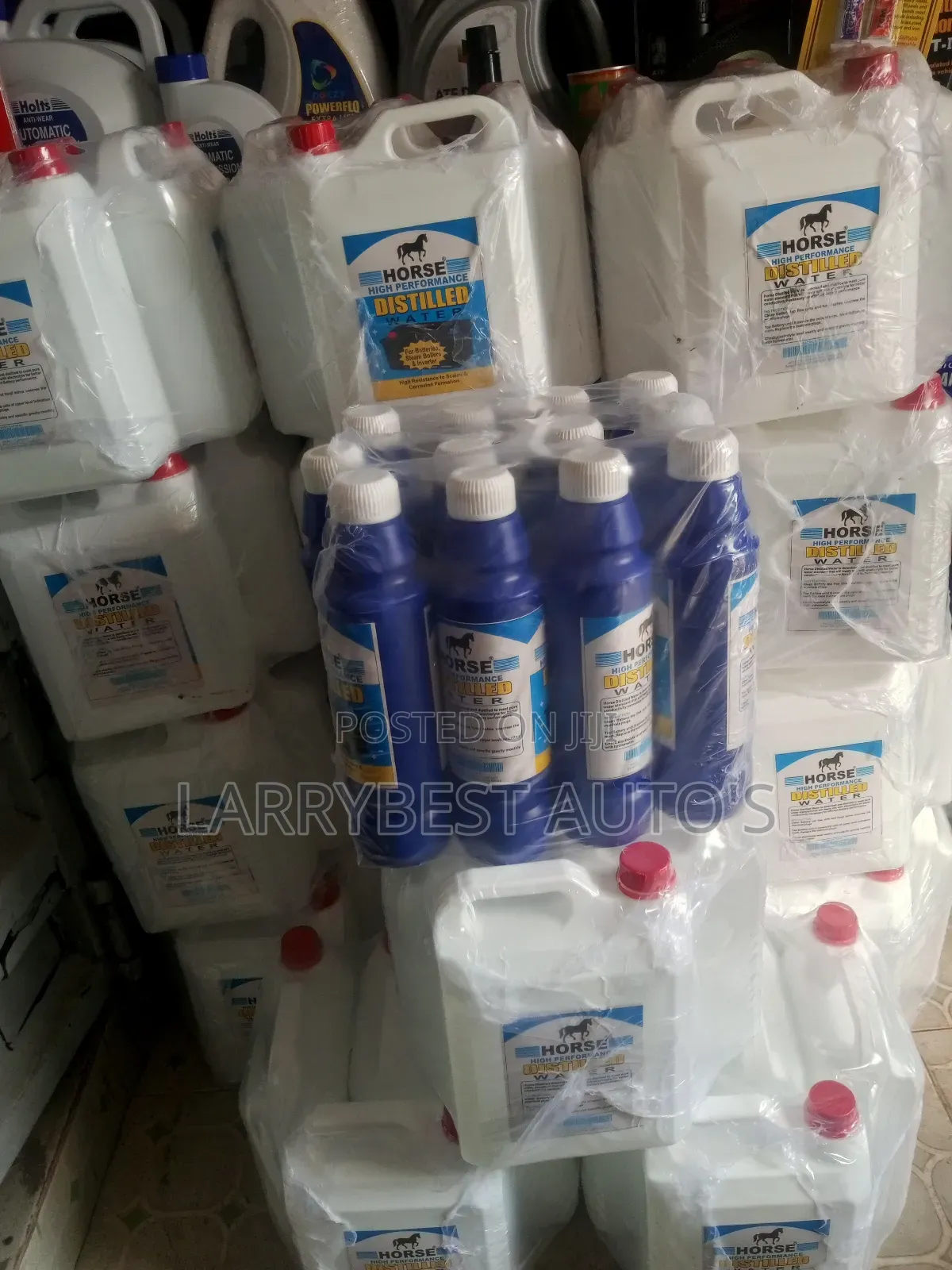 Horse Distilled Water High Performance