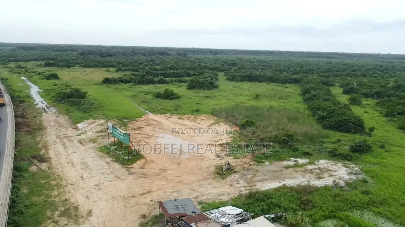 100 Acres Land With Expressway Frontage