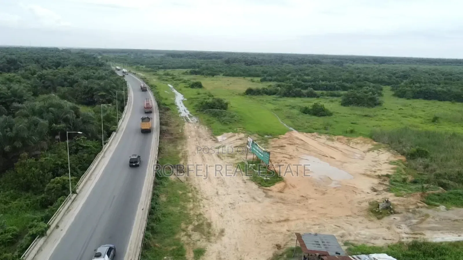 100 Acres Land With Expressway Frontage