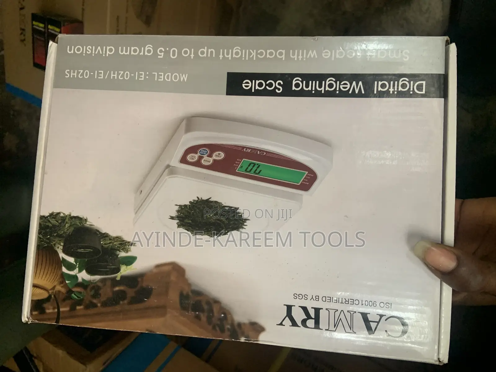 Kitchen Digital Weighing Scale(Camry)Upto 5gram