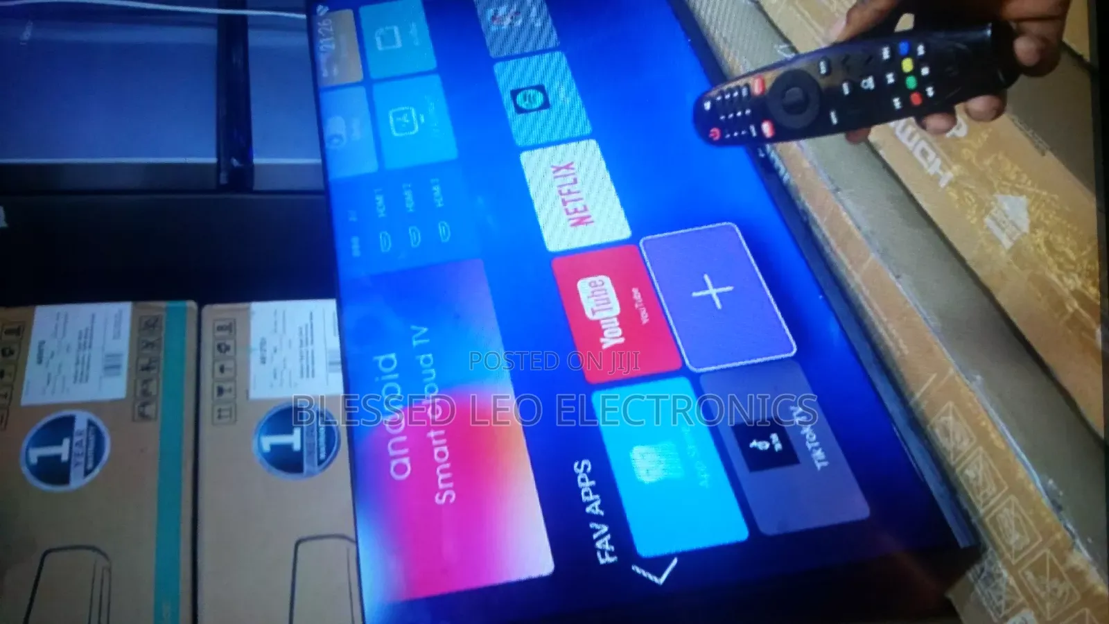 50 Inches Lg With Inbuilt Bluetooth Netflix Wifi Facebook Tv