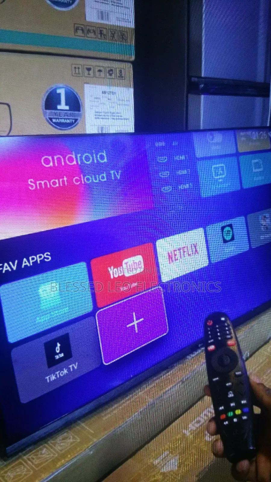 50 Inches Frameless Smart Tv With Upgrade Ram 8gb Rom