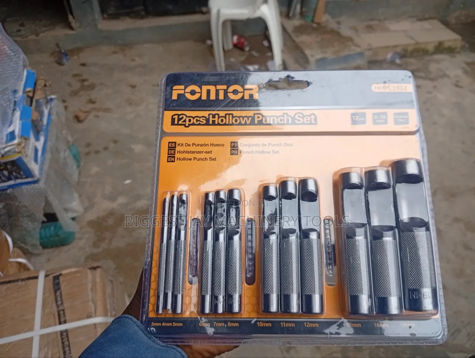 Hollow Punch Set 12pcs