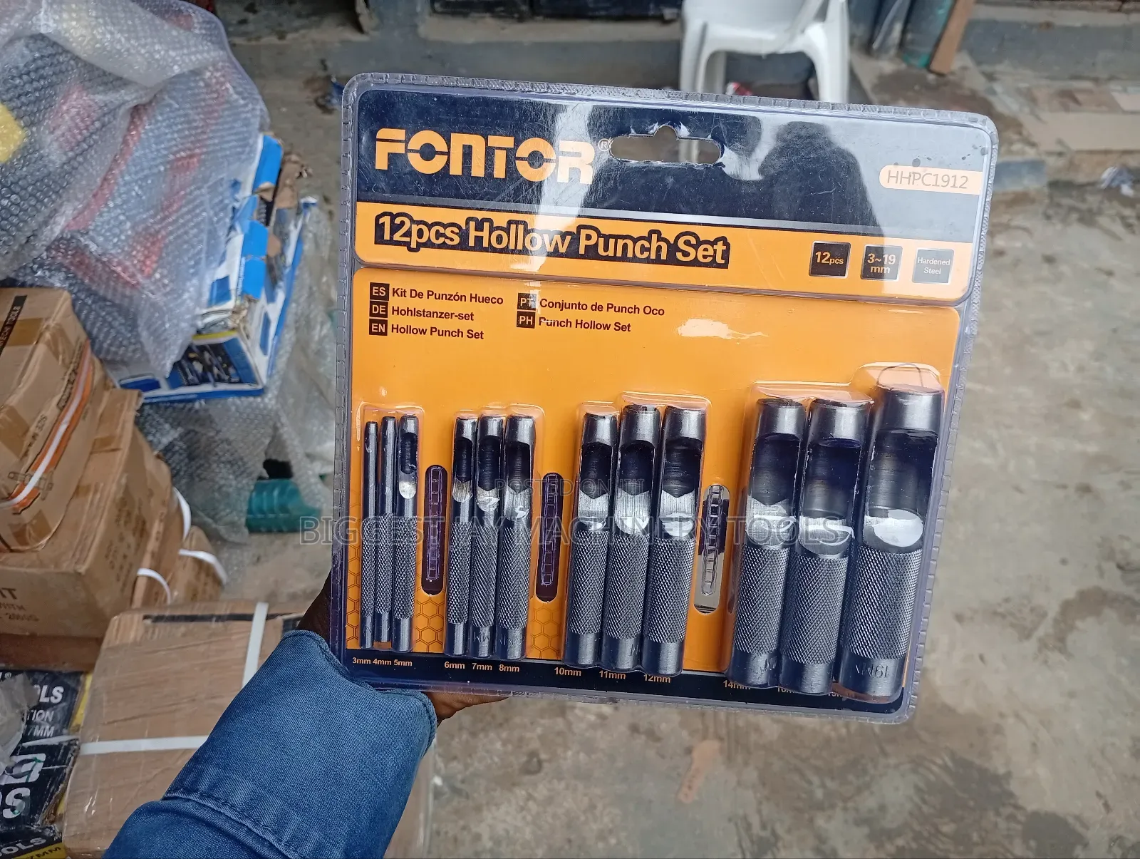 Hollow Punch Set 12pcs