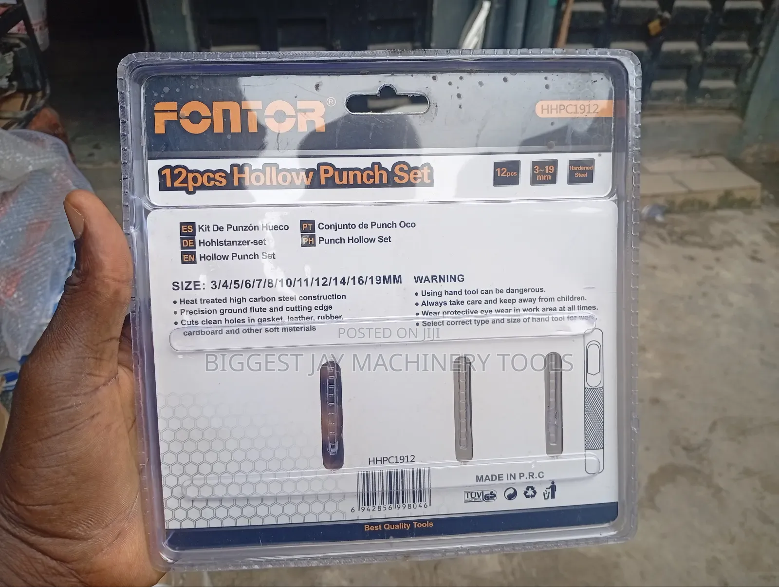 Hollow Punch Set 12pcs
