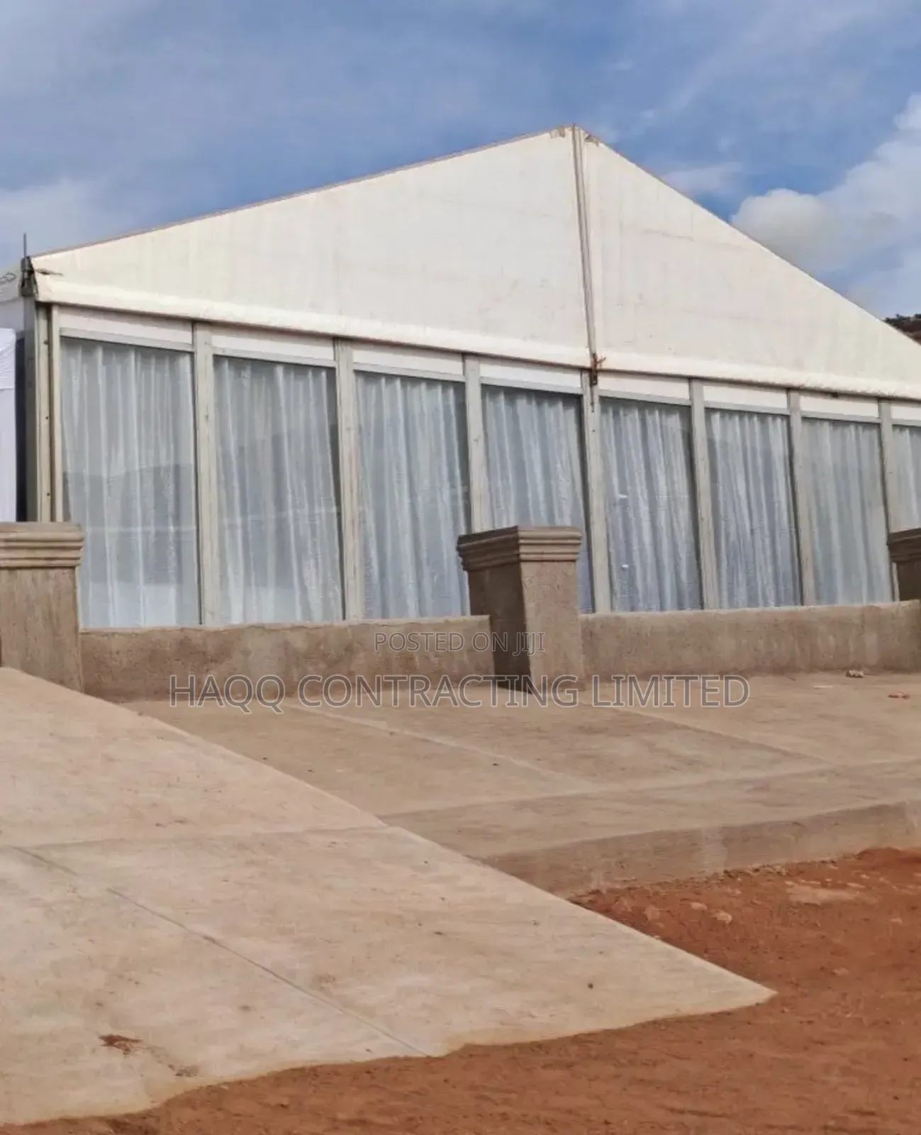 Marquee Tent, Event Centre and Prefabs