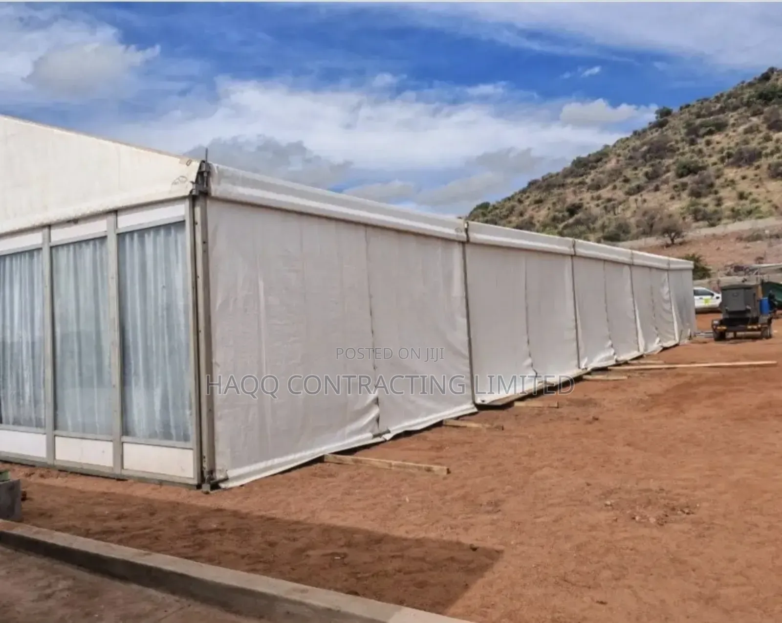 Marquee Tent, Event Centre and Prefabs