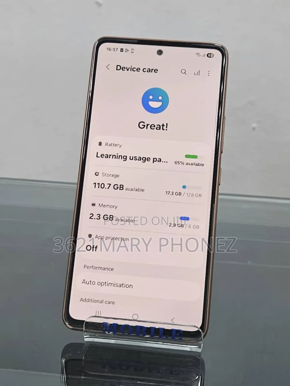 Samsung Galaxy A53 5G 128 GB Gold