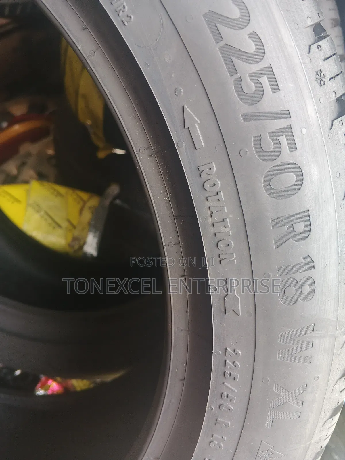Latest Continental 225/50/18 Tyre European Technology 