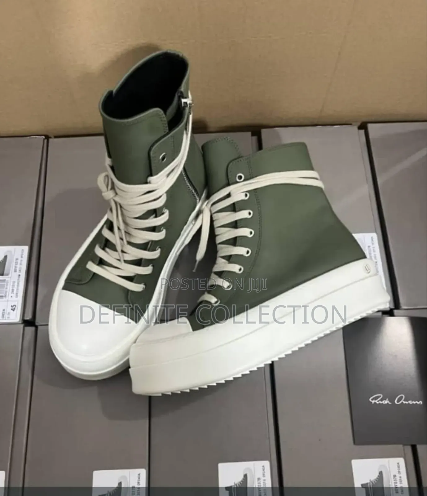New Rick Owen Luxury Sneakers