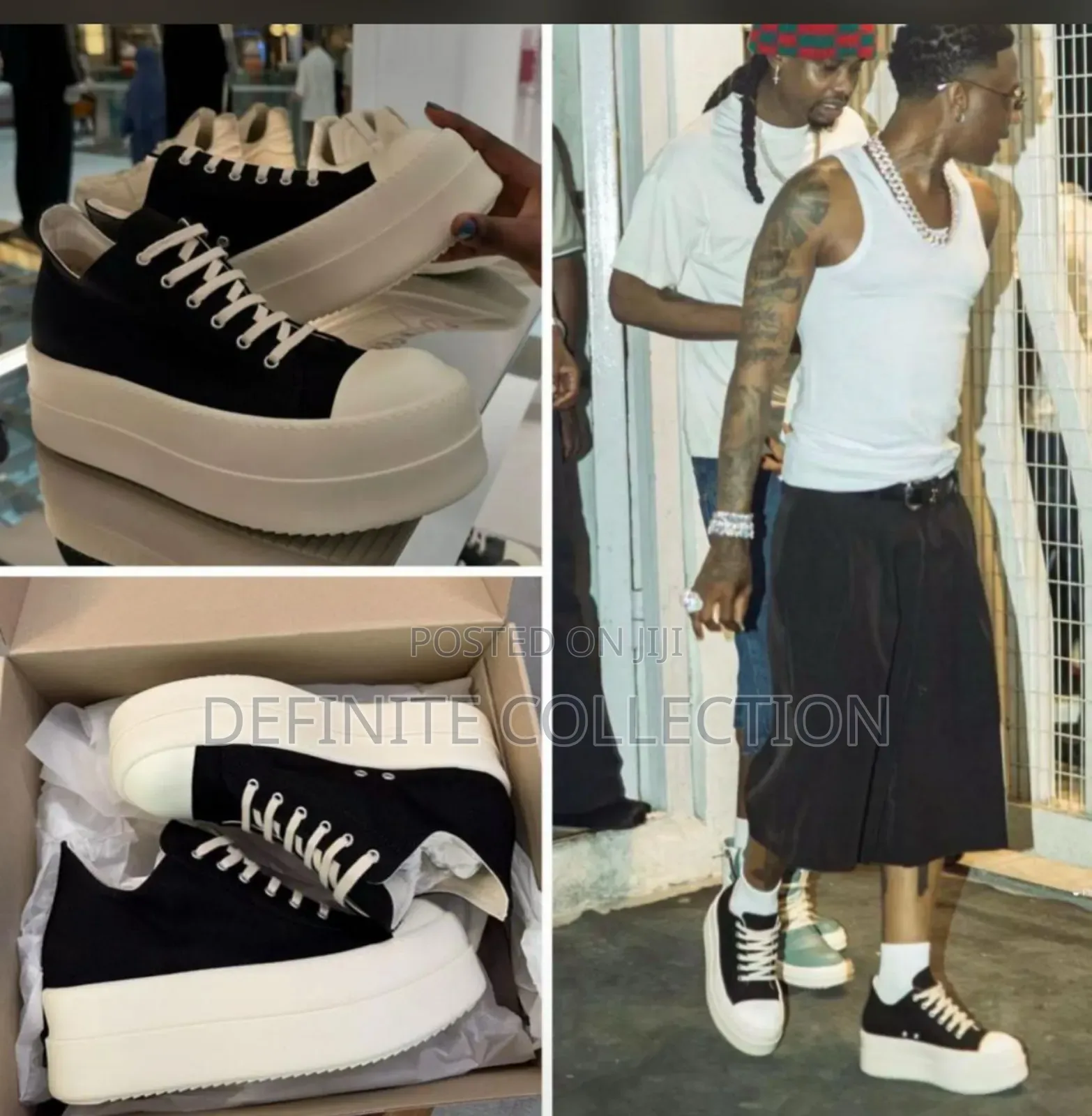 New Rick Owen Luxury Sneakers