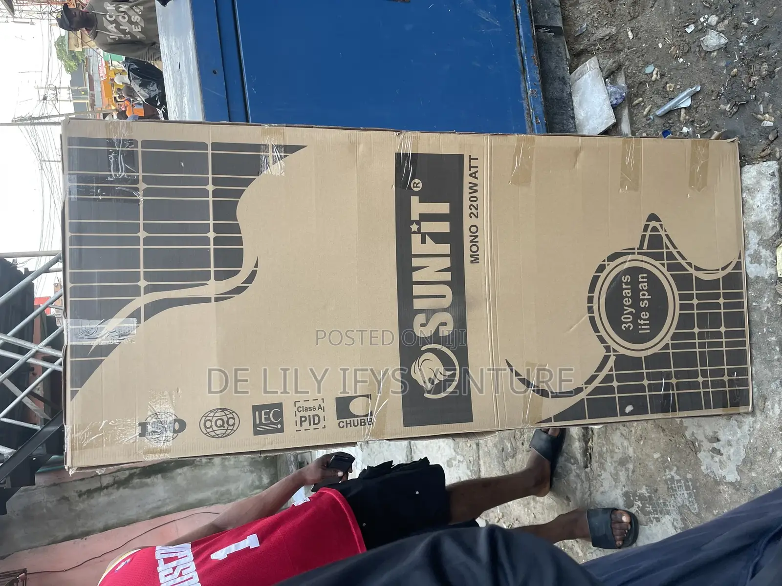 Sunfit Solar Panel 220w Mono