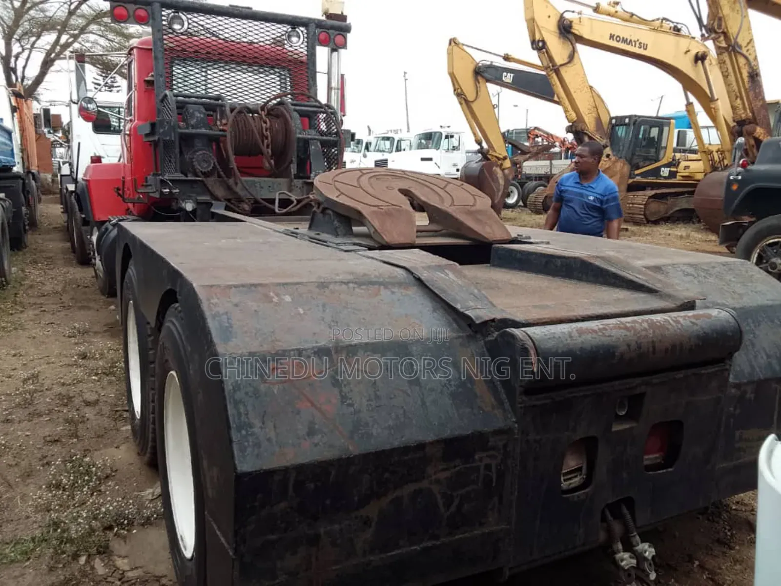 Mack Ud Tractor Head With Winch