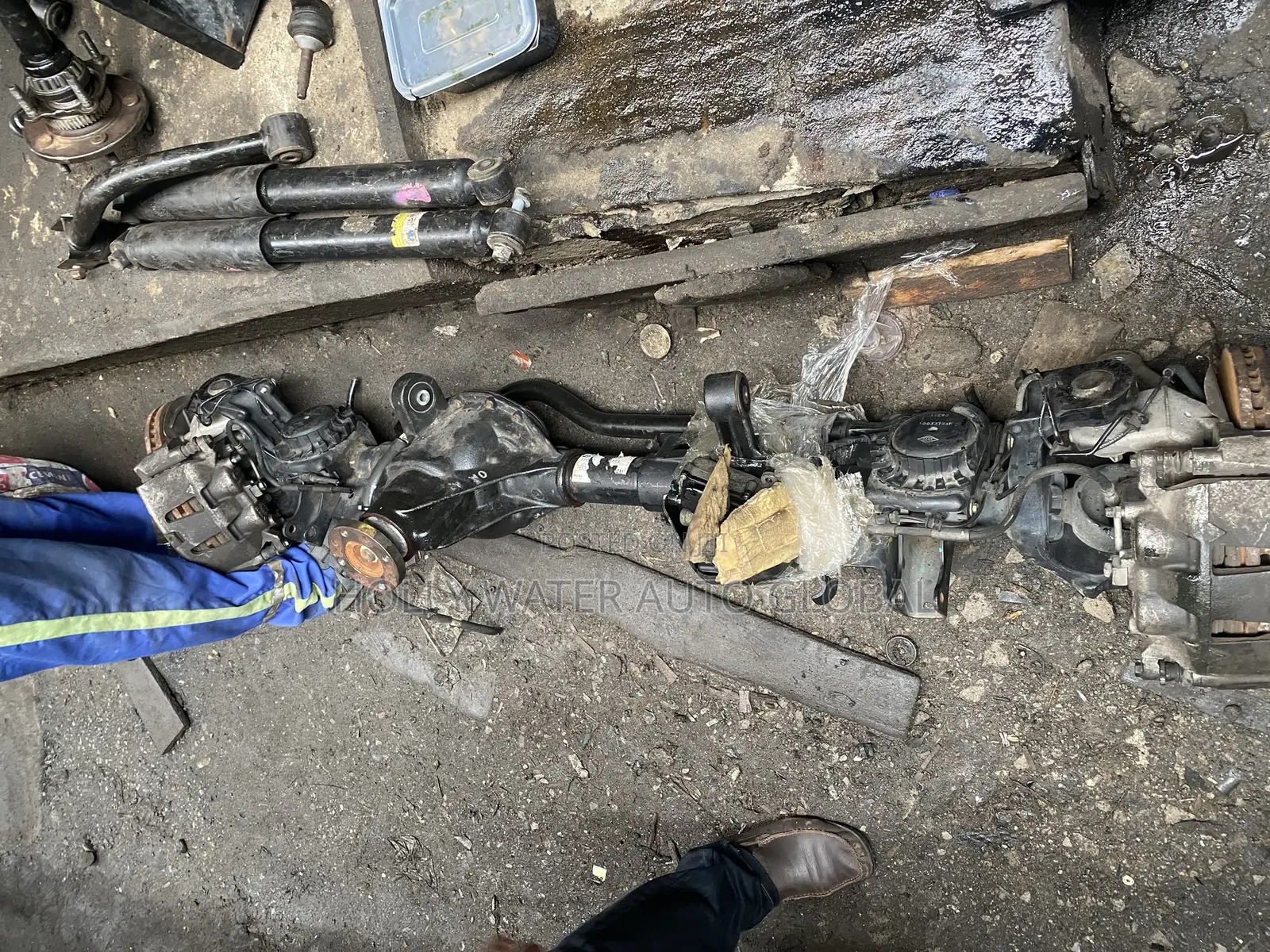 Complete Back Axle Jeep Wrangler 2020 2024 Model Jt