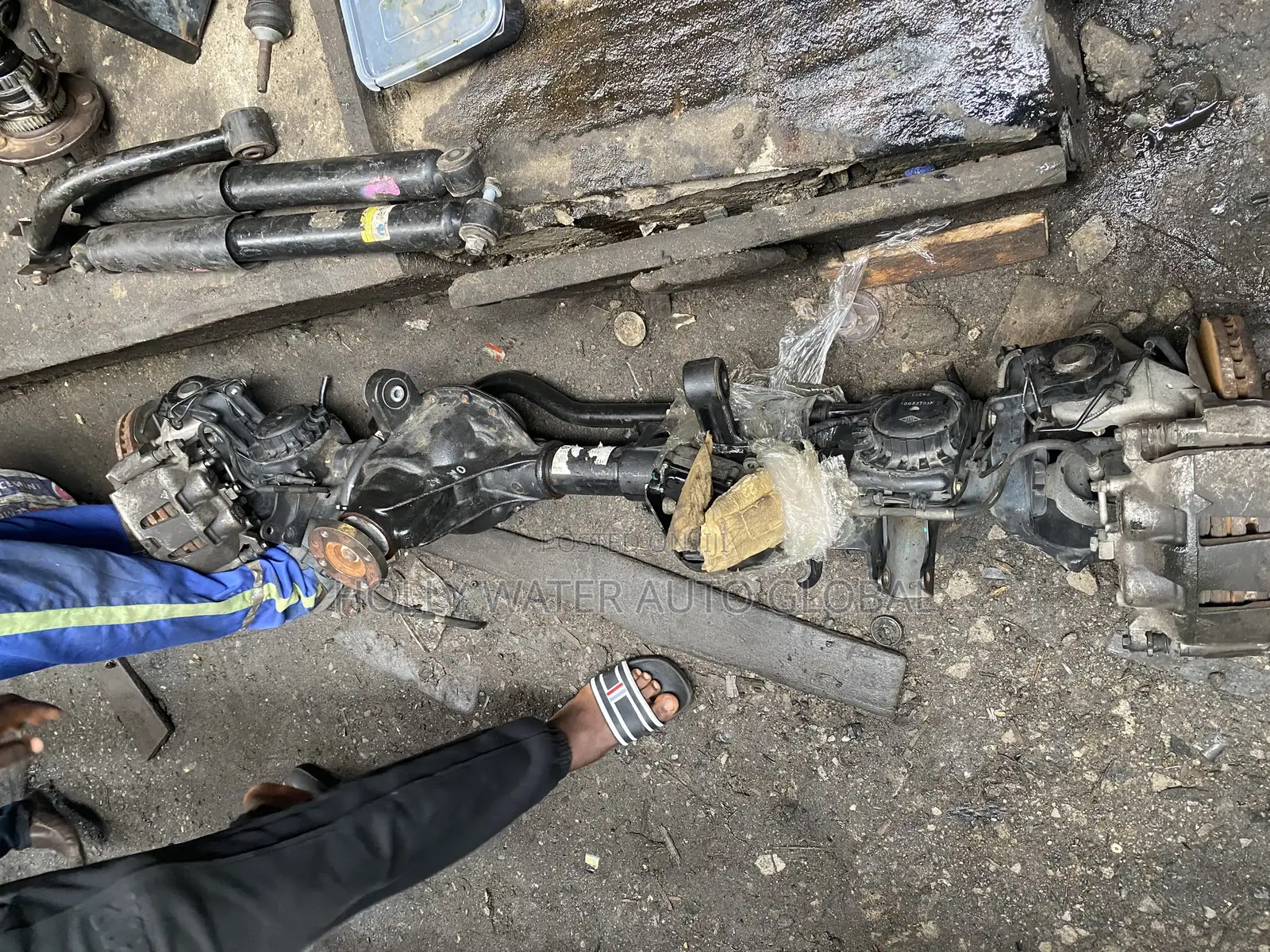 Complete Back Axle Jeep Wrangler 2020 2024 Model Jt