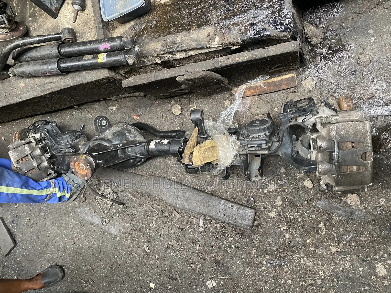 Complete Back Axle Jeep Wrangler 2020 2024 Model Jt