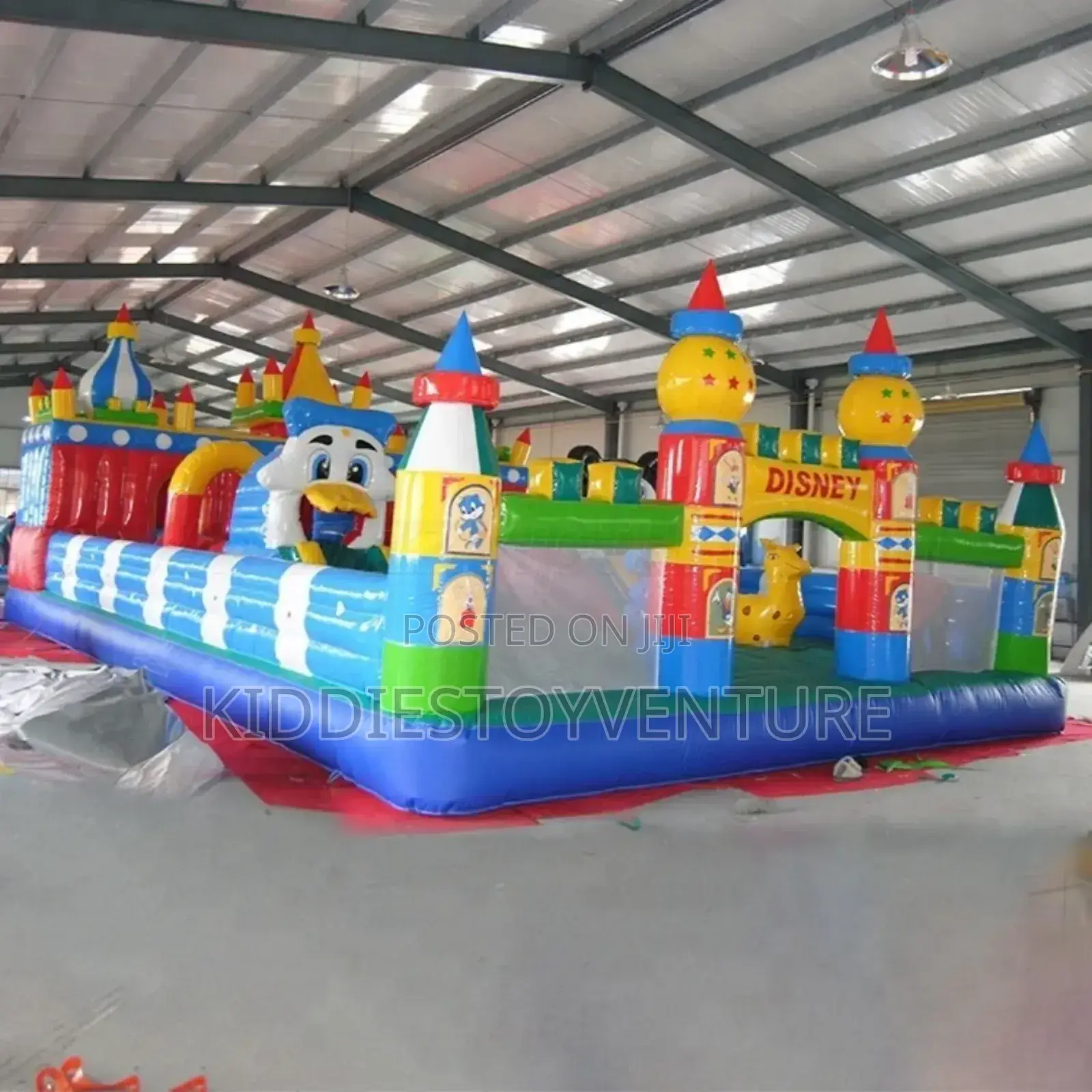 Kids Indoor Inflatable Playground With Obstacles