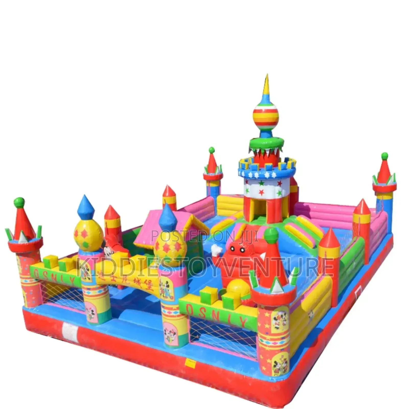 Kids Indoor Inflatable Playground With Obstacles