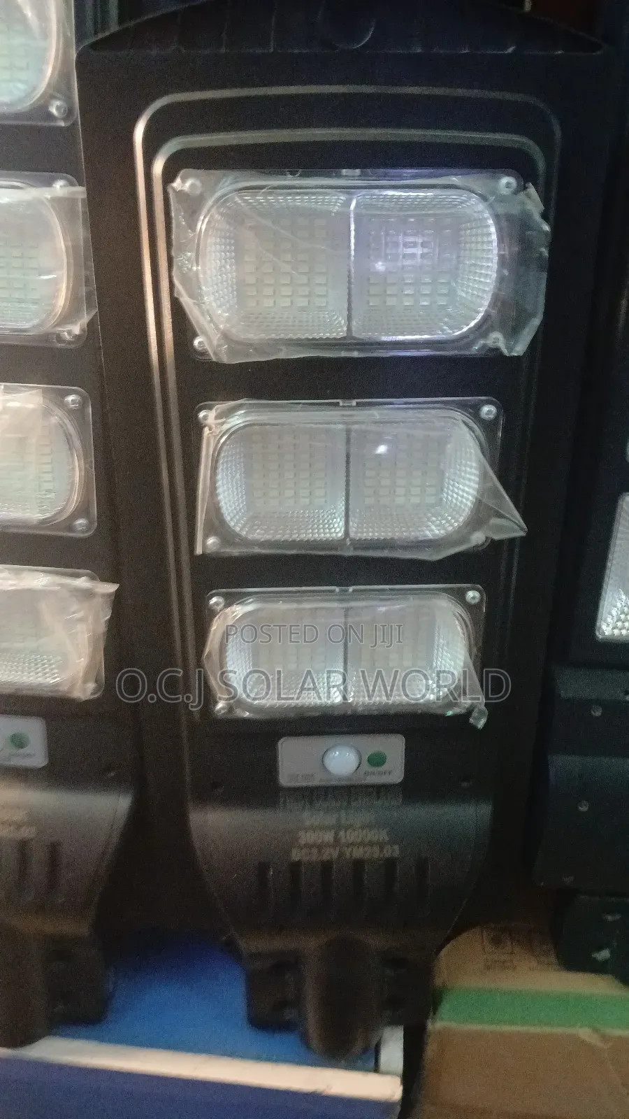 Solar Street Light 3 Eyes 300watts
