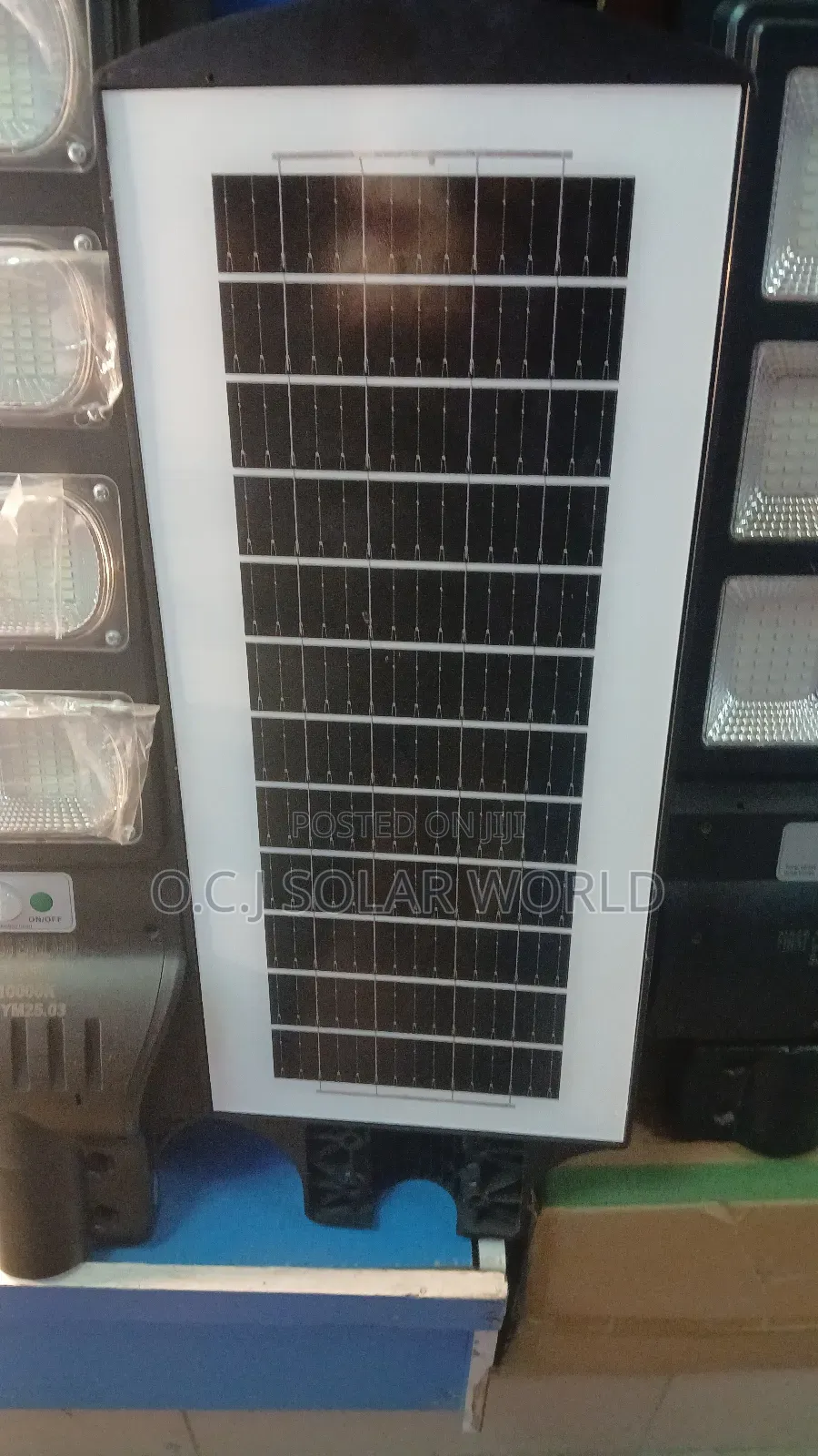 Solar Street Light 3 Eyes 300watts