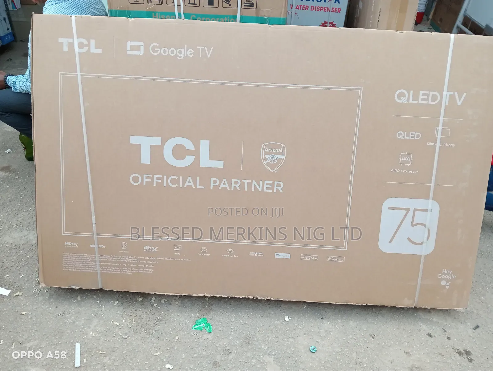 TCL Qled 75" Google Television