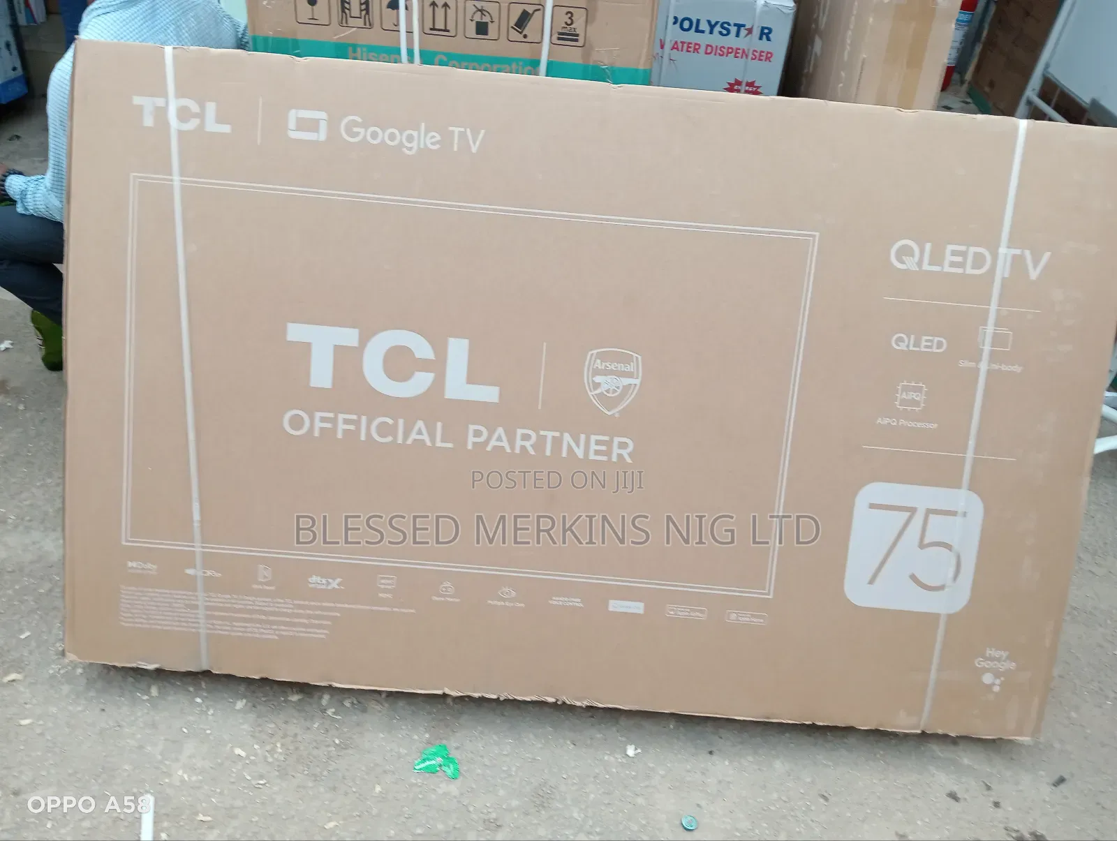 TCL Qled 75" Google Television