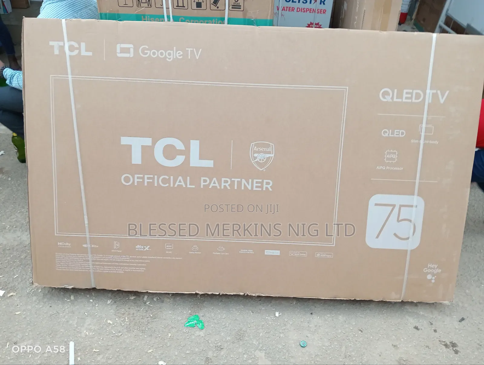 TCL Qled 75" Google Television