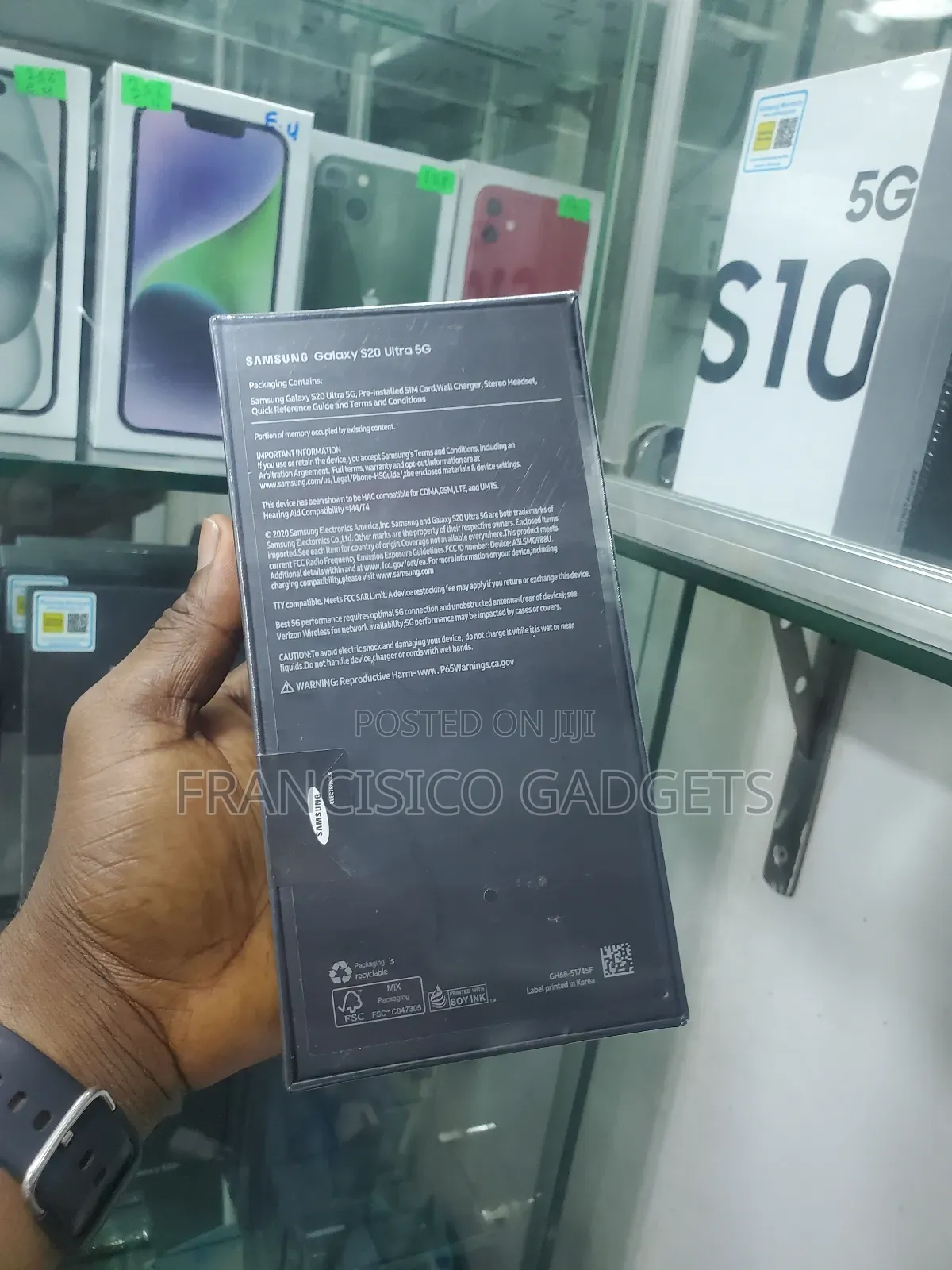 New Samsung Galaxy S20 Ultra 5G 256 GB Gray