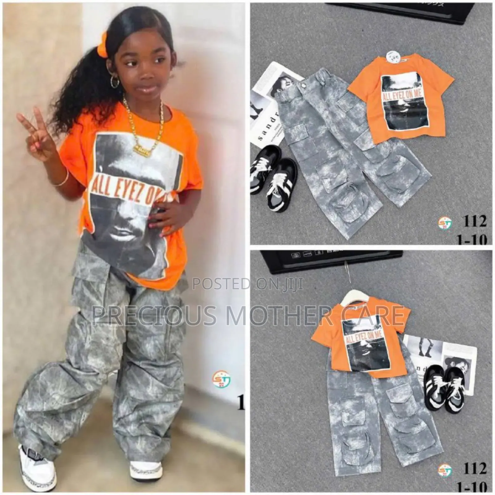 Boys and Girls Top With Jeans