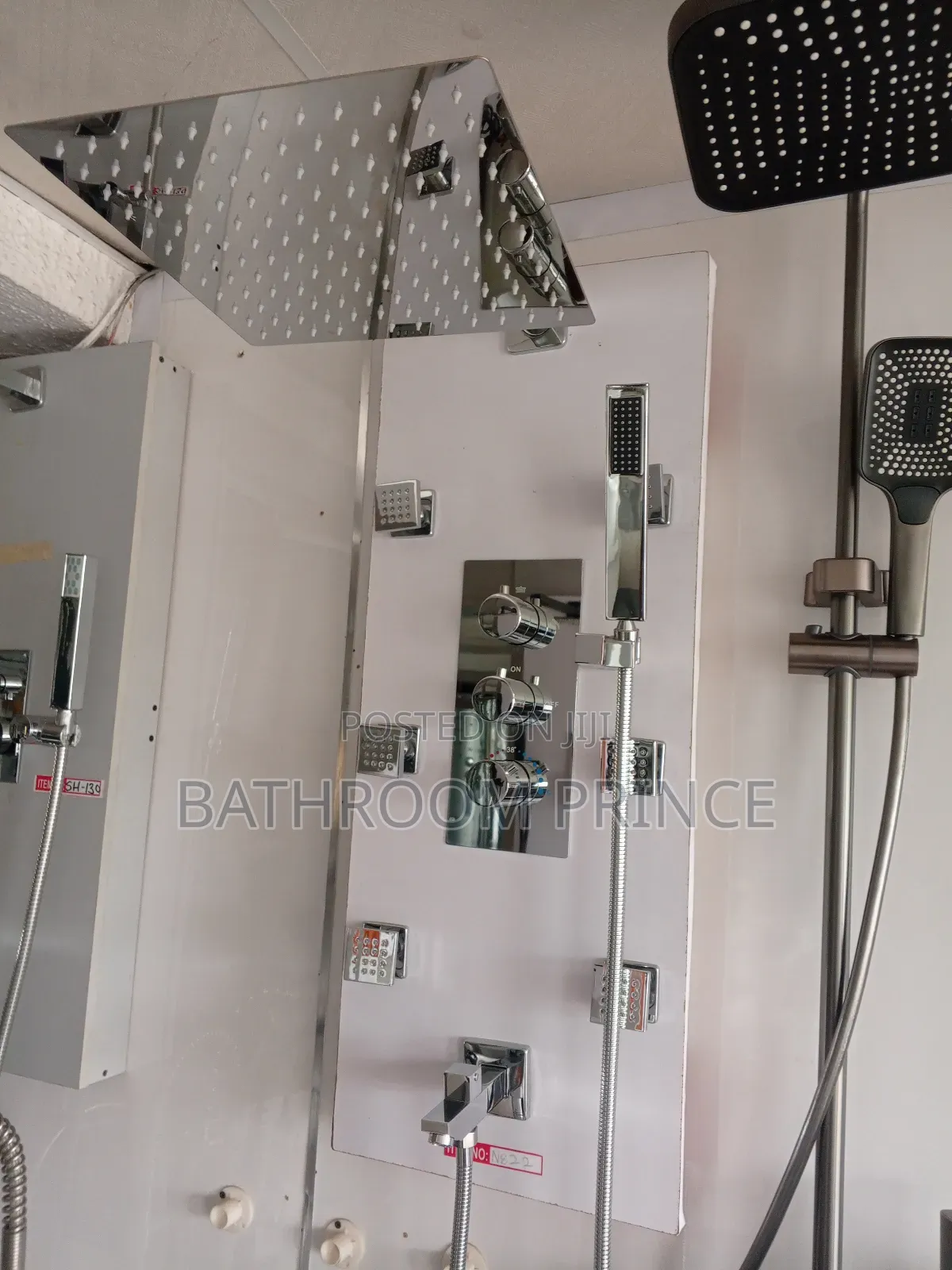Quality Chrome 6 Ways Conduit Shower Mixer